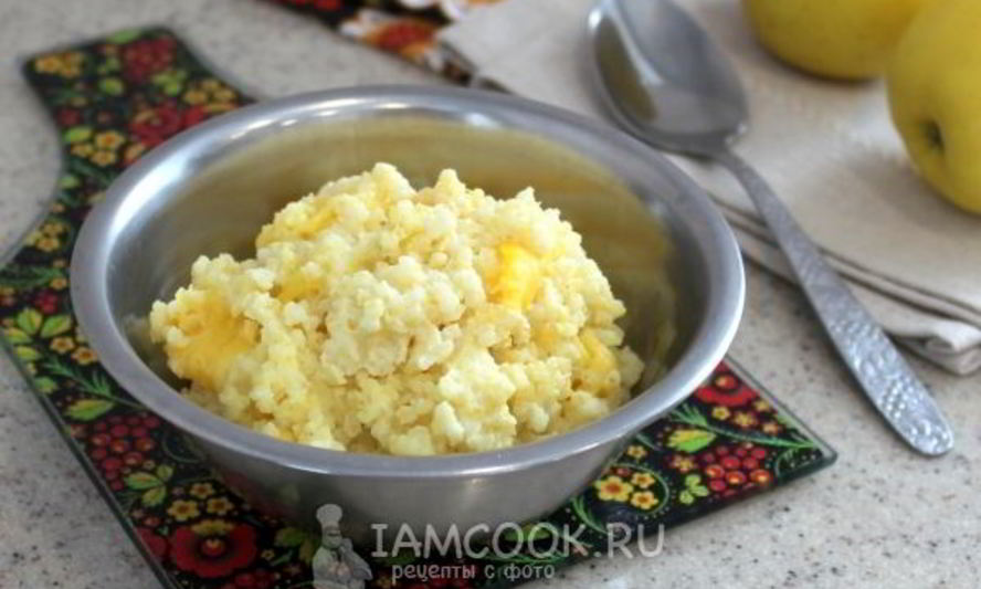 Рецепт пшенная каша с тыквой на молоке