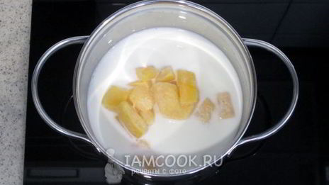 пшенная каша с тыквой на молоке