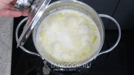 пшенная каша с тыквой на молоке