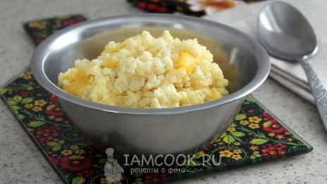 пшенная каша с тыквой на молоке