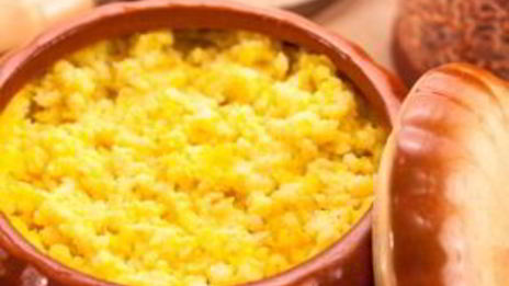 пшенная каша с тыквой в горшочке