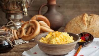 Пшенная каша с тыквой в мультиварке