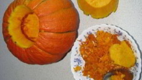 пшенная каша в тыкве