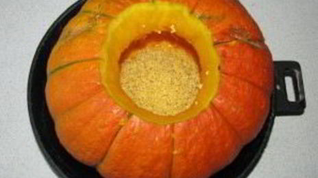 пшенная каша в тыкве