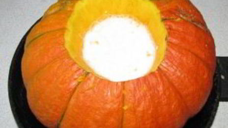 пшенная каша в тыкве