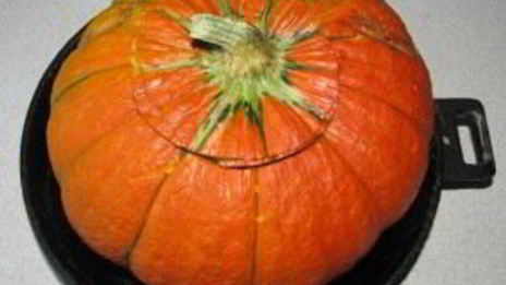 пшенная каша в тыкве