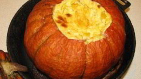 пшенная каша в тыкве