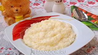 Рисово-пшенная каша на молоке