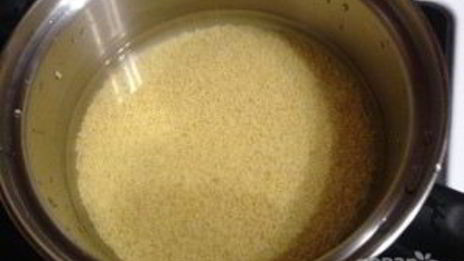 запеченная пшенная каша с черносливом