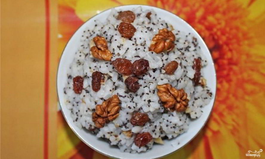 Рецепт рисовая кутья