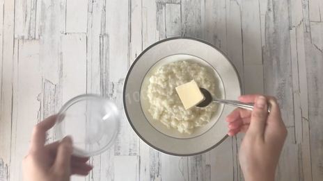классическая рисовая каша на молоке