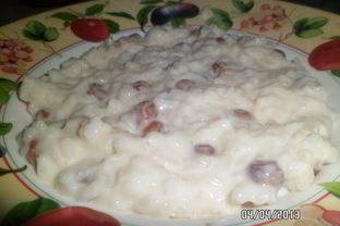 Рисовая каша молочная с изюмом