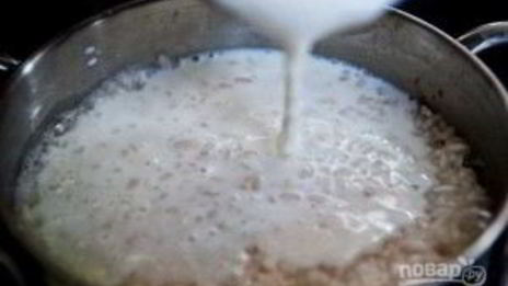 рисовая каша молочная