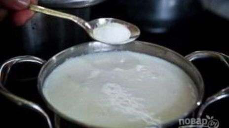 рисовая каша молочная