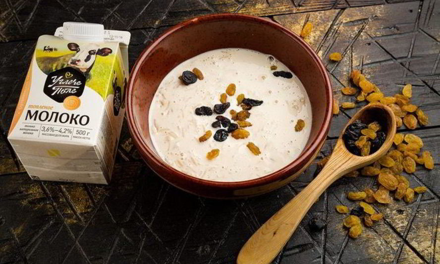 Рецепт рисовая каша на топленом молоке