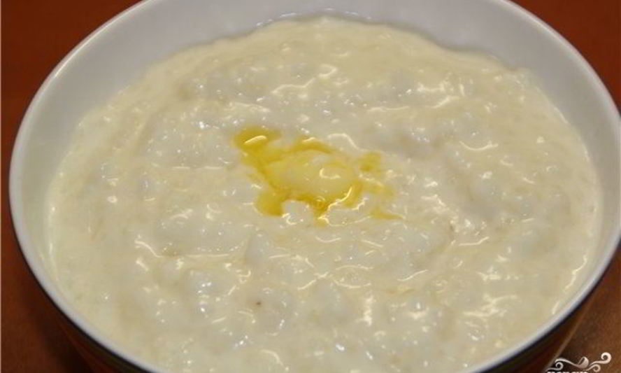 Рецепт рисовая каша-размазня на молоке