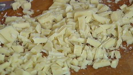 рисовая каша с шоколадом и кокосовой карамелью