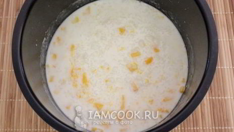 рисовая каша с тыквой в мультиварке