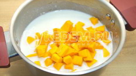 рисовая каша с тыквой