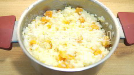 рисовая каша с тыквой