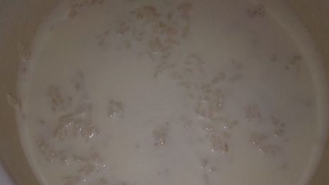 рисовая каша с запеченными фруктами