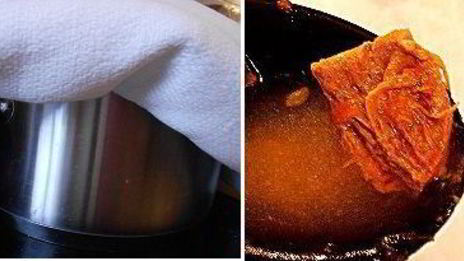 русская полевая рисовая каша с мясом