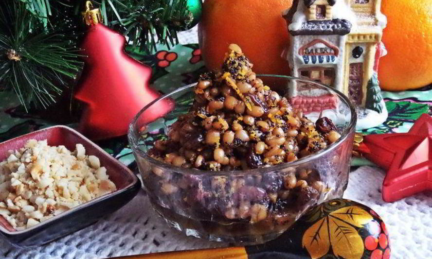 Рецепт рождественская кутья из пшеницы