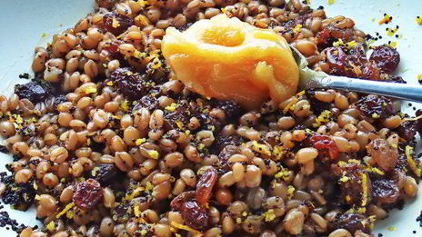 рождественская кутья из пшеницы