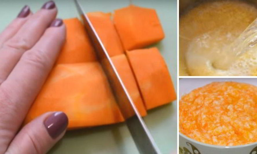 Рецепт тыквенная каша с пшеном