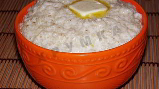 Ячневая каша в мультиварке на молоке классическая