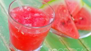 Алкогольный коктейль с арбузом