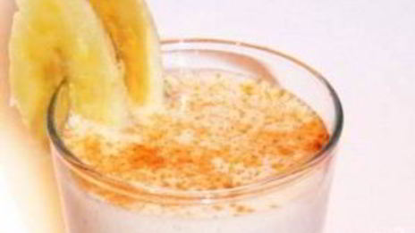бананово-кефирный коктейль