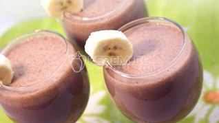 Бананово-шоколадный коктейль