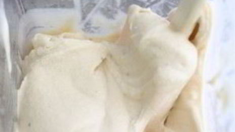 банановый коктейль с мороженым