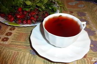 Брусничный чай