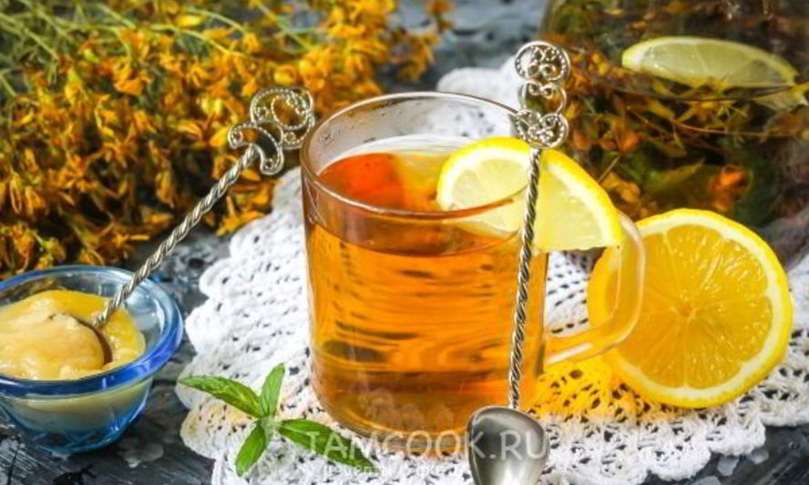 Рецепт чай из зверобоя