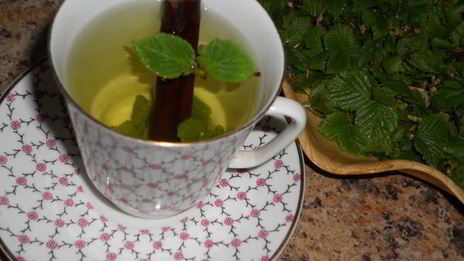 чай с березовыми листочками