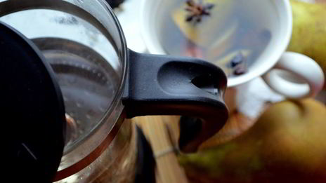 чай с грушей и белым перцем