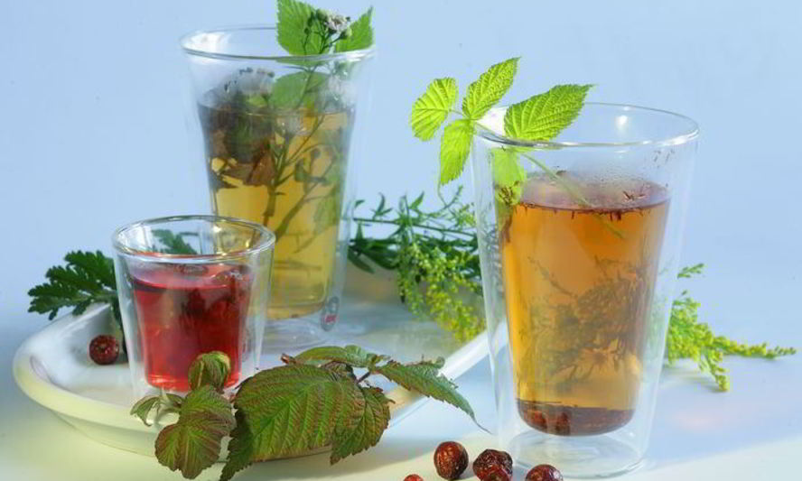 Рецепт чай с мятой и смородиной