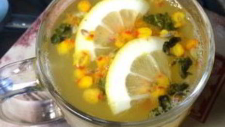 чай с облепихой и имбирем