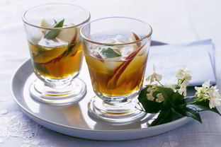 Чай с яблоком