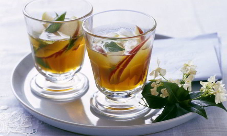 Рецепт чай с яблоком