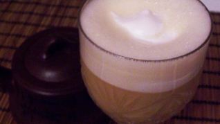 Чайный флип с лимонным соком