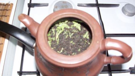 чайный флип с лимонным соком