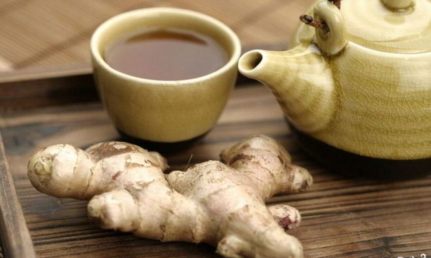 Рецепт черный чай с имбирем