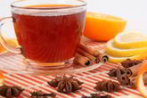 Имбирный чай с корицей