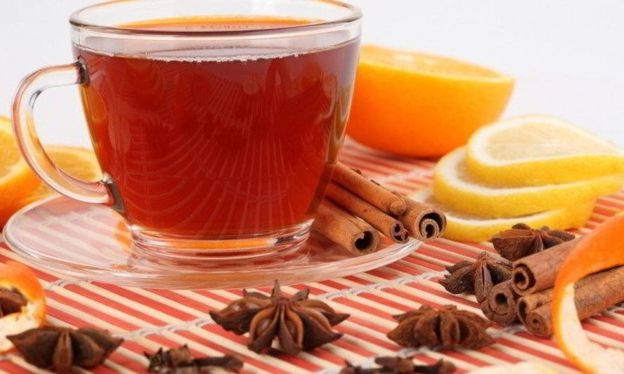 Рецепт имбирный чай с корицей