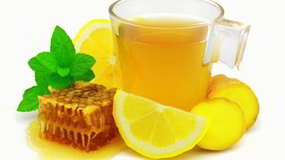 Имбирный чай с медом