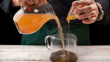 имбирный чай с яблоком и лаймом