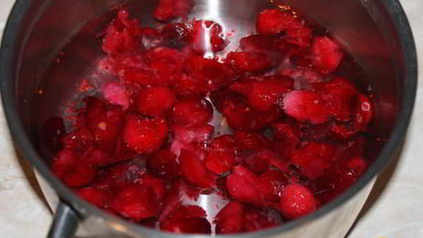 клюквенный чай